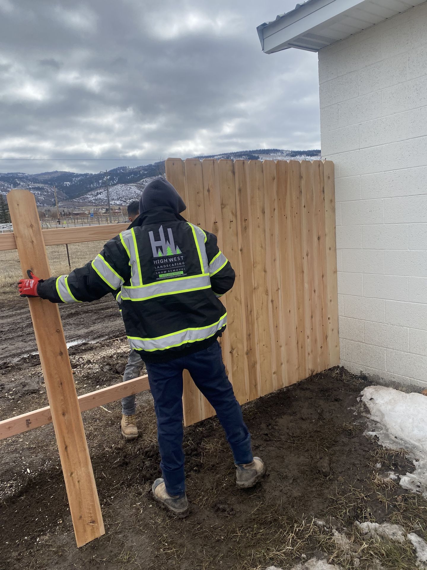 High West excavation and construction project