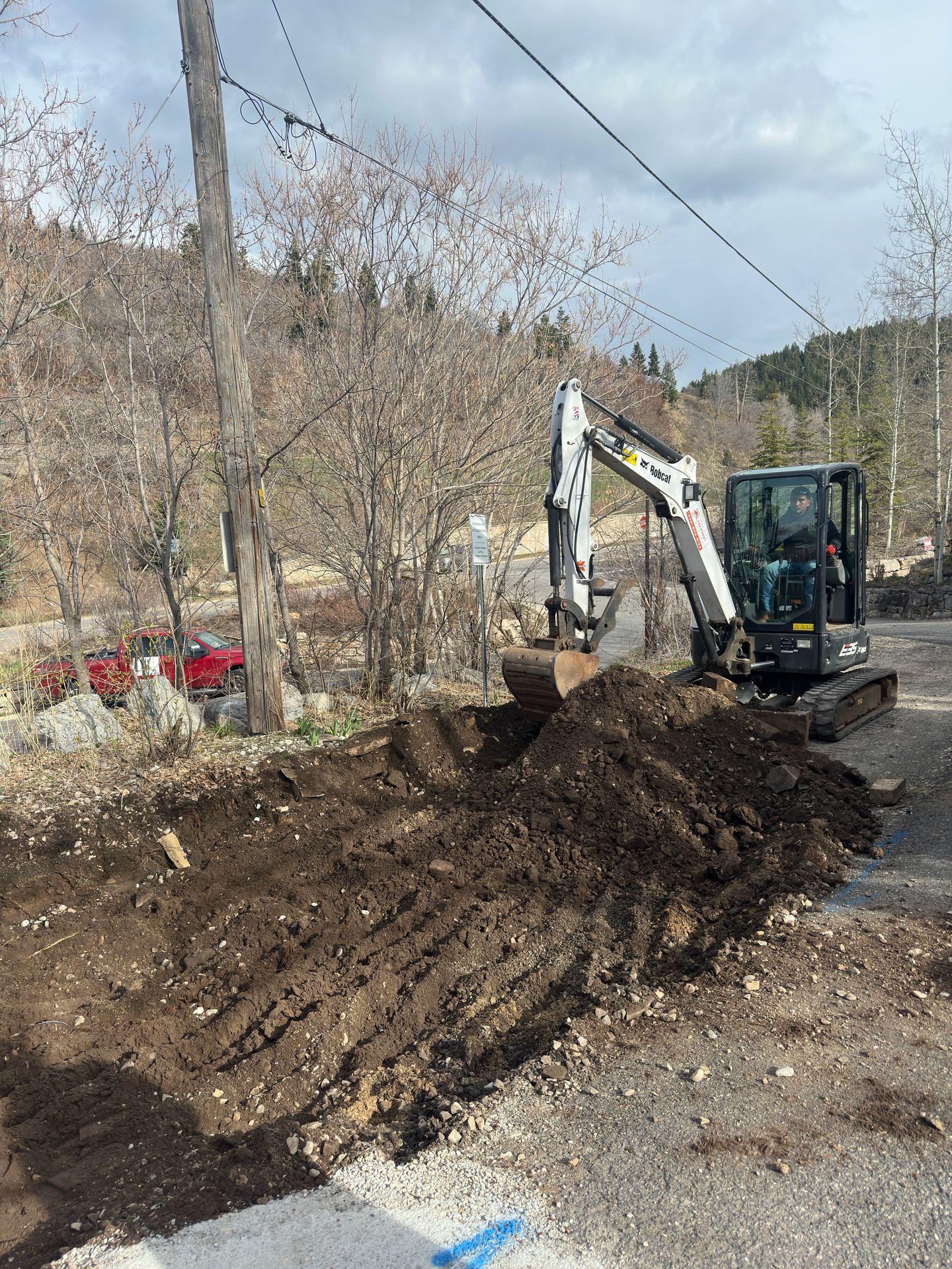 High West excavation and construction project