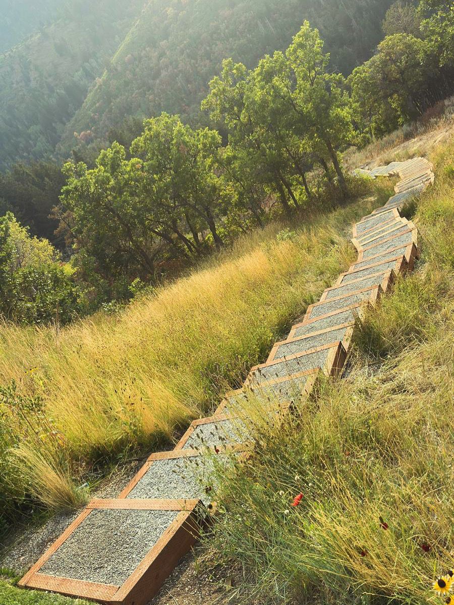 High West hardscaping project