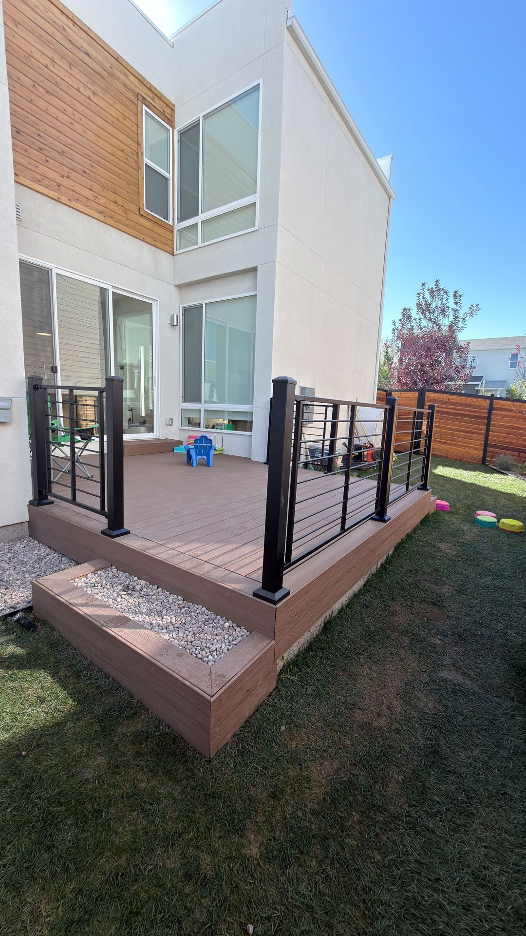 High West hardscaping project