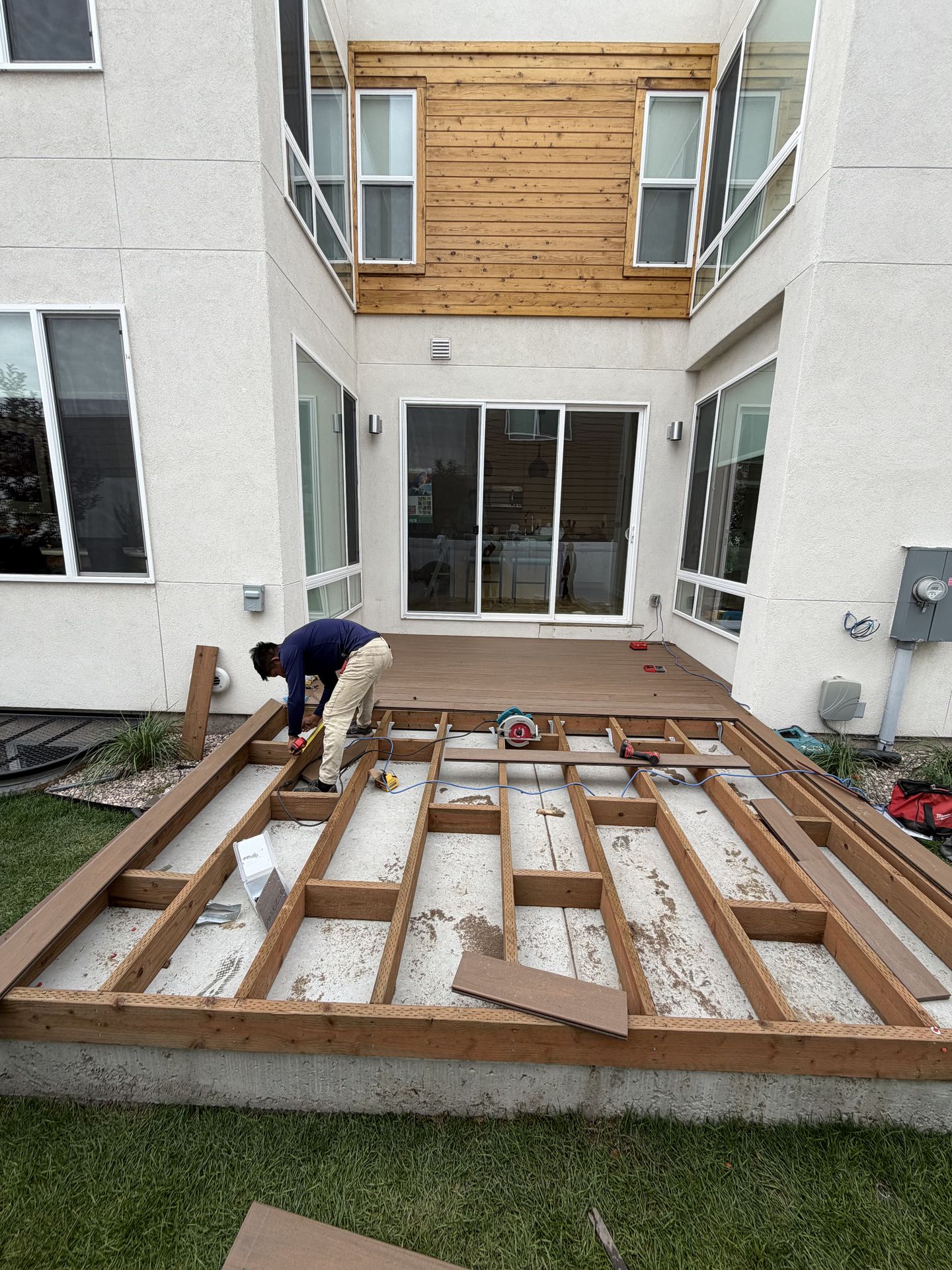 High West hardscaping project