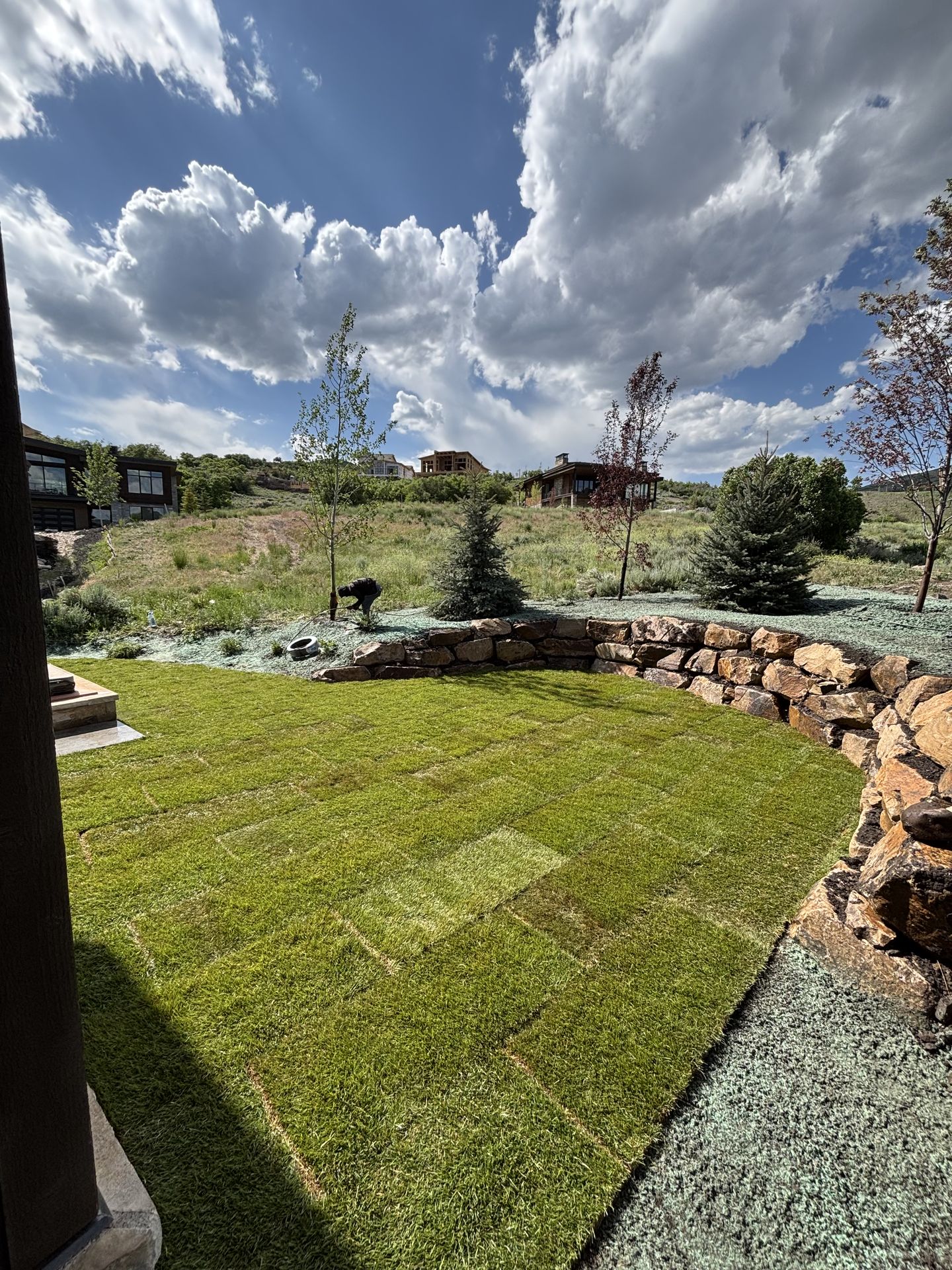 High West landscaping project