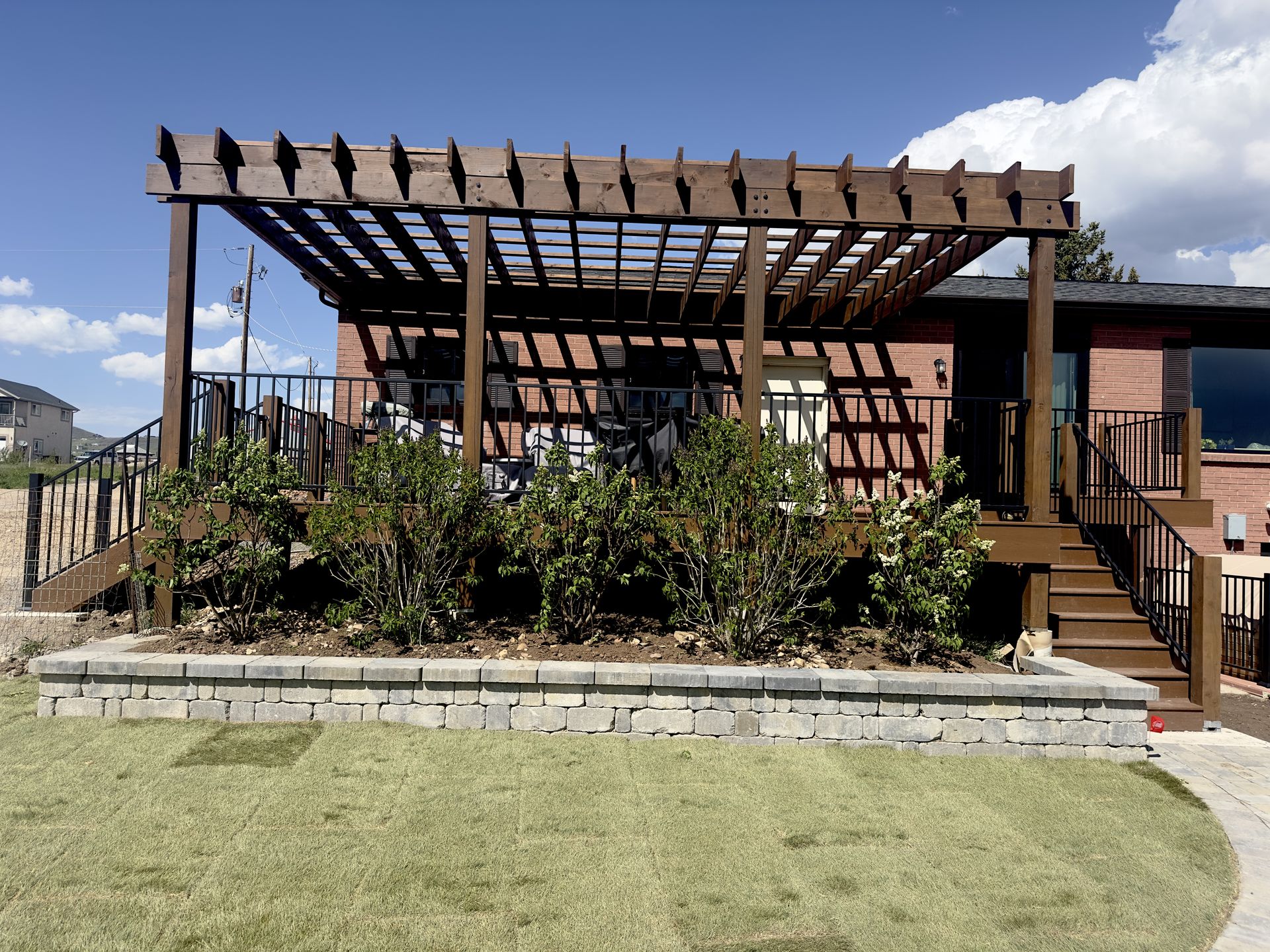High West landscaping project